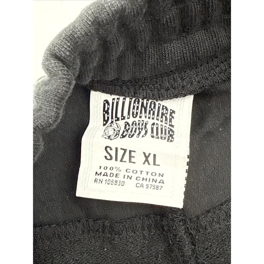 Billionaire Boys Club BBC Black Red All-Over Print Jogger Sweatpants XL NEW